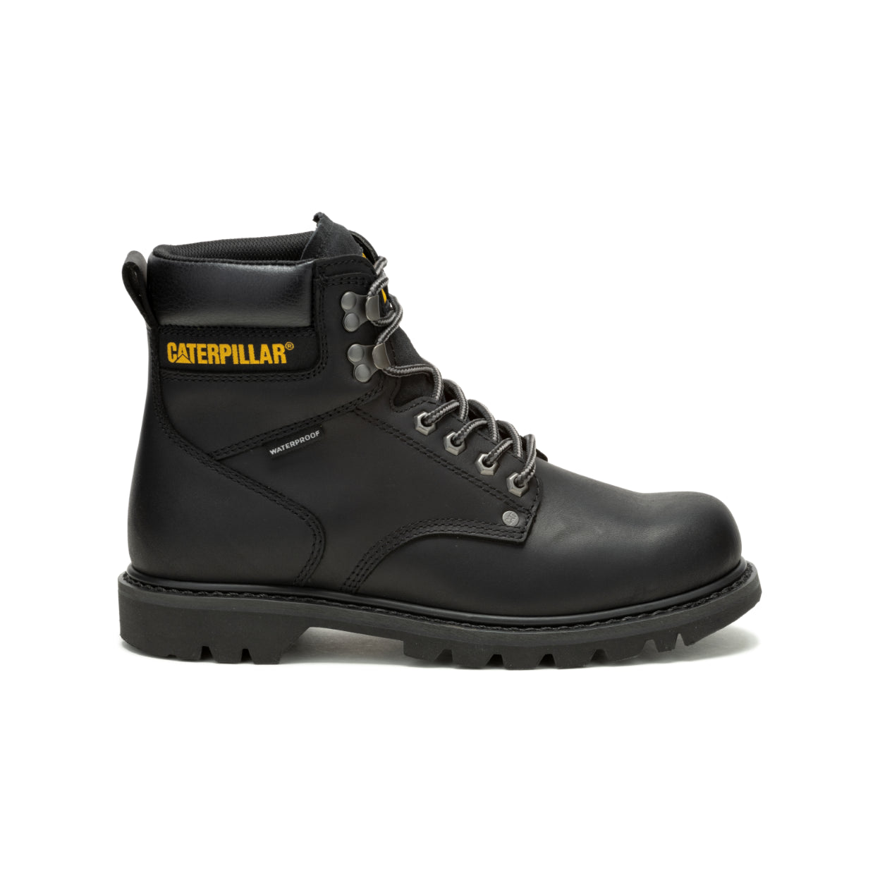 Second Shift Water Proof P51084 Black Mens Boots catfootwearuk