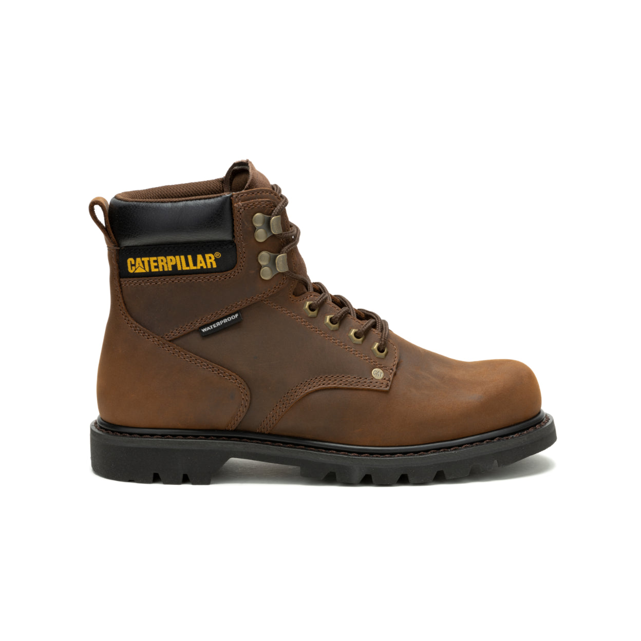 Second Shift Water Proof P51086 Dark Brown Mens Boots CAT Footwear UK