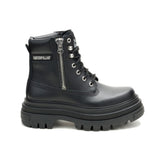 Bolder Zip P312319 Womens Leather Black Boots