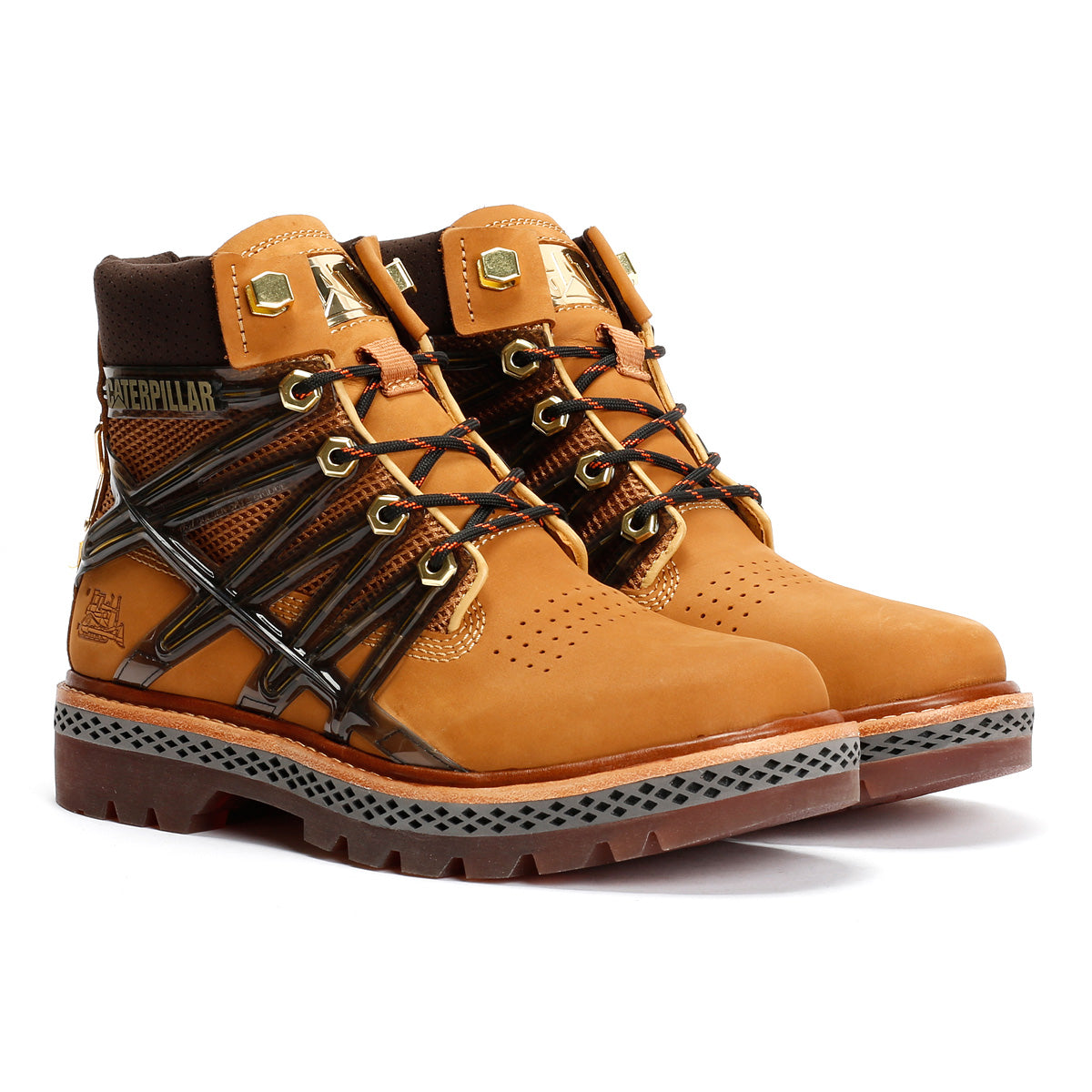 Caterpillar Centennial Golden Gate Bridge P111712 Honey/Black Unisex Boots