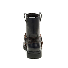 Grader Harness  P312310 Womens Black Leather Boots