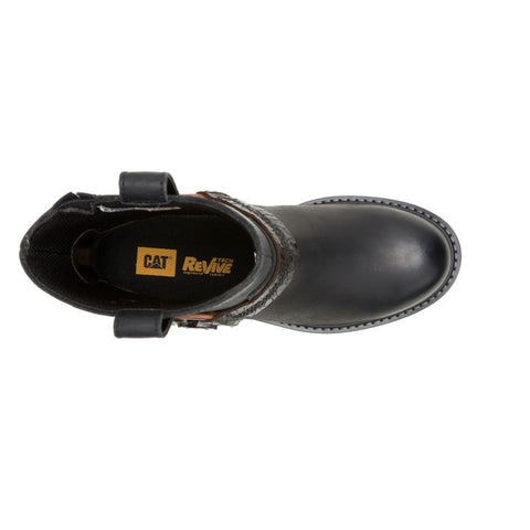 Grader Harness  P312310 Womens Black Leather Boots