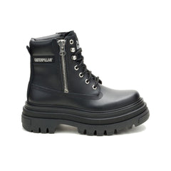 Bolder Zip P312319 Womens Leather Black Boots