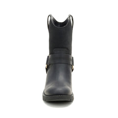 Rewrite  Harness   P312373 Womens Leather Black Boots