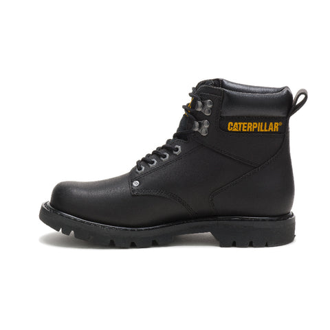 Second Shift P70043 Black Full Grain Mens Boots