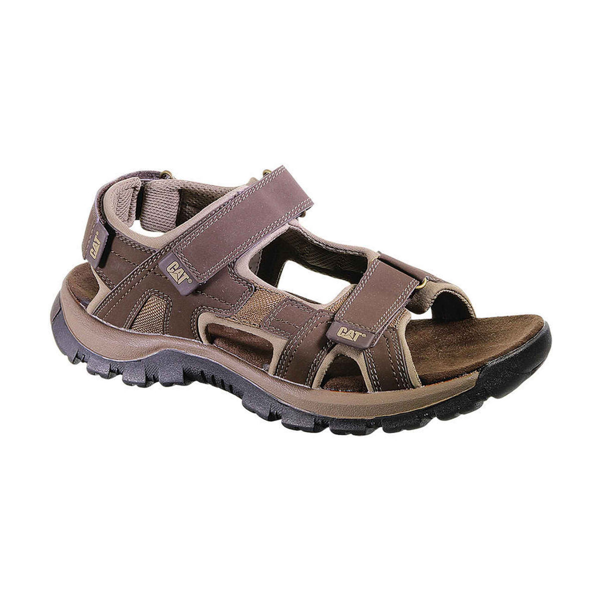 Giles P716654 Dark Brown Mens Sandals