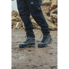 Munising Mens Grey  24717-40884 Safety Boots
