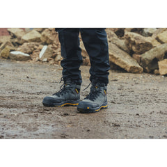 Munising Mens Grey  24717-40884 Safety Boots
