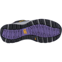 Elmore  Womens Low 37407-69760 Black/Lilac Safety Trainers