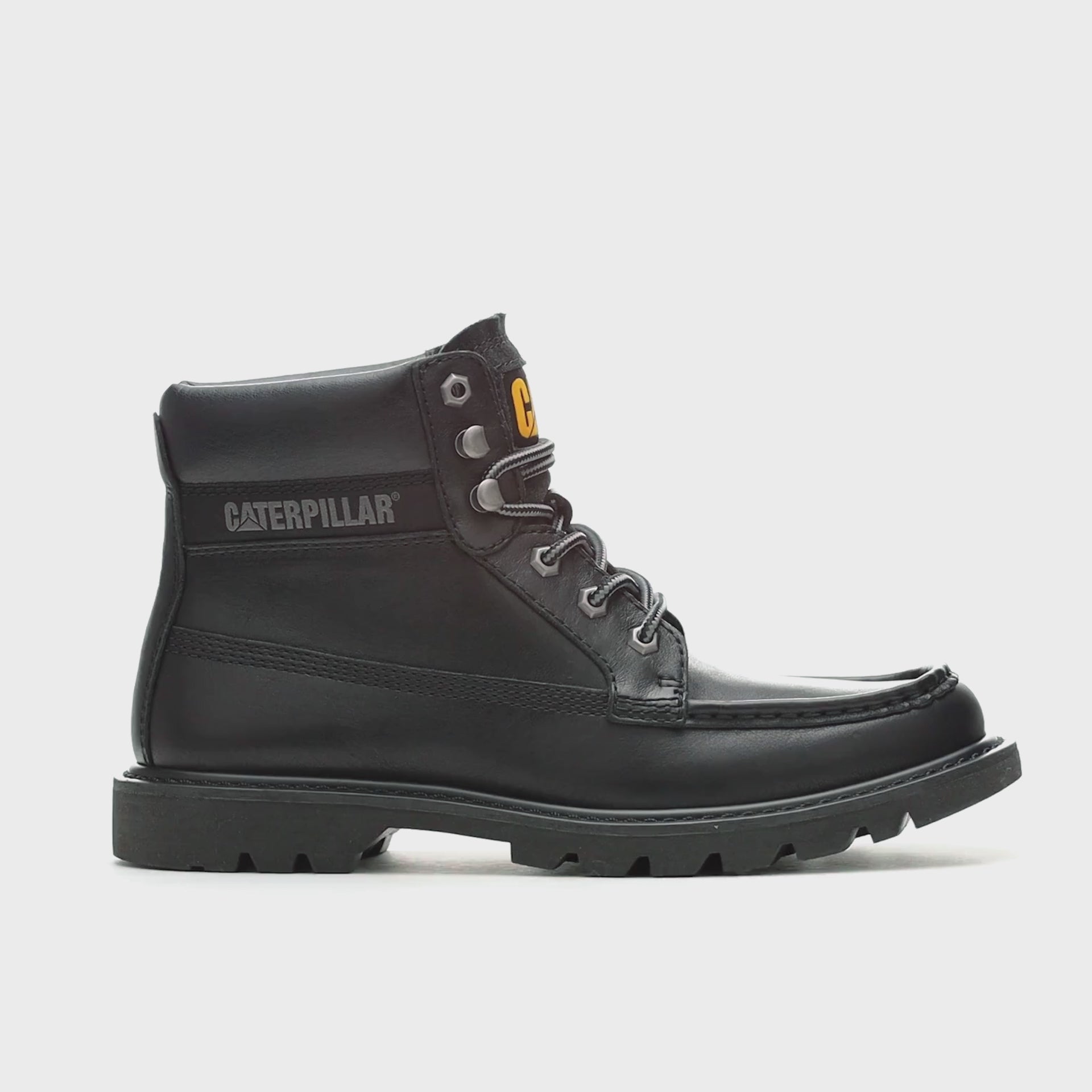 Colorado Moc Toe P726063 Mens Black Boots – CAT Footwear UK